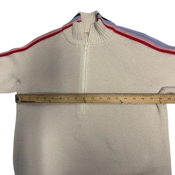 Marine Layer Archive Invierno Quarter Zip Sweater Size Small - Image 7
