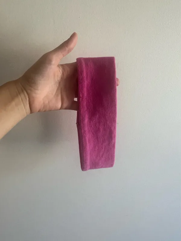 pink headband - Image 4