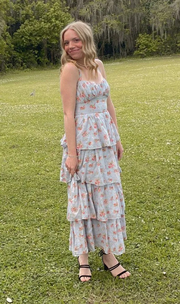Abercrombie Tiered Maxi Dress - Image 4