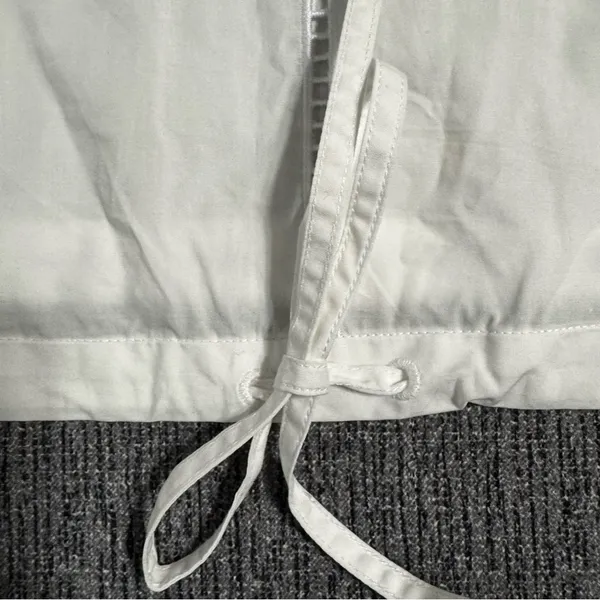 Theory Women’s White Ladder Eyelet Top - Image 7