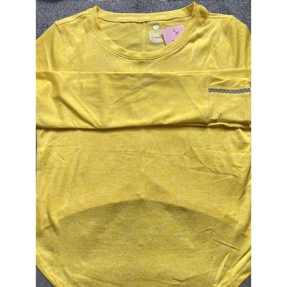 Women Long Sleeve Fitness‎ Gym Yoga Tops T Shirt Active Sports Gym Shirt Size XS - Image 10