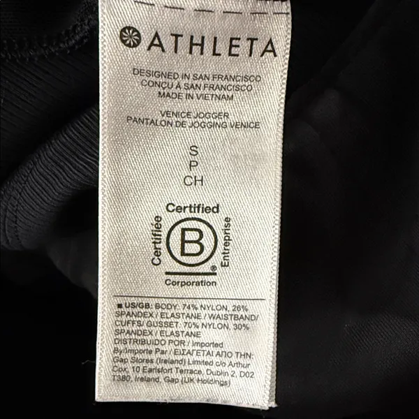 Athleta Black Activewear Pants/Joggers - Image 7