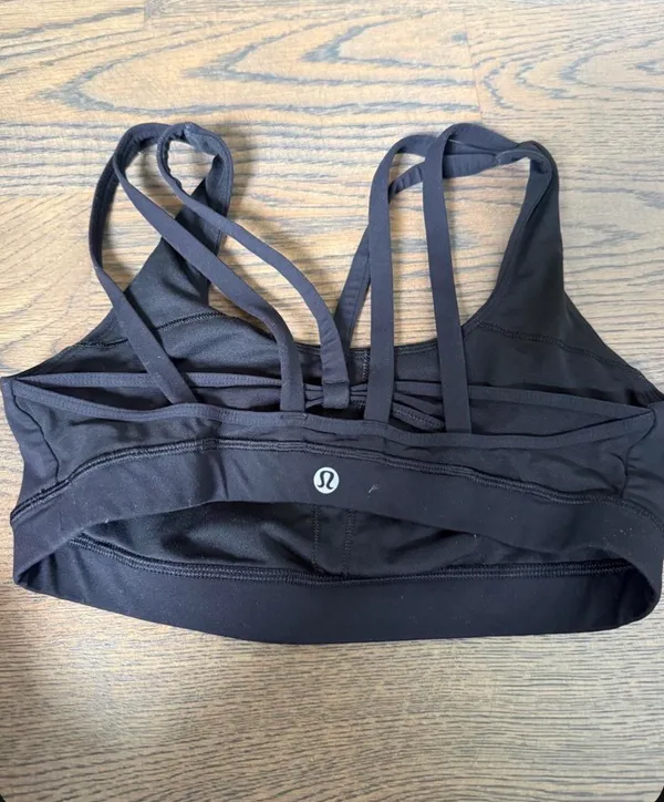 Lululemon Black Bra - Image 2