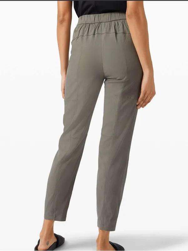 Lululemon Grey Sage Dynamic Days Pant - Image 2