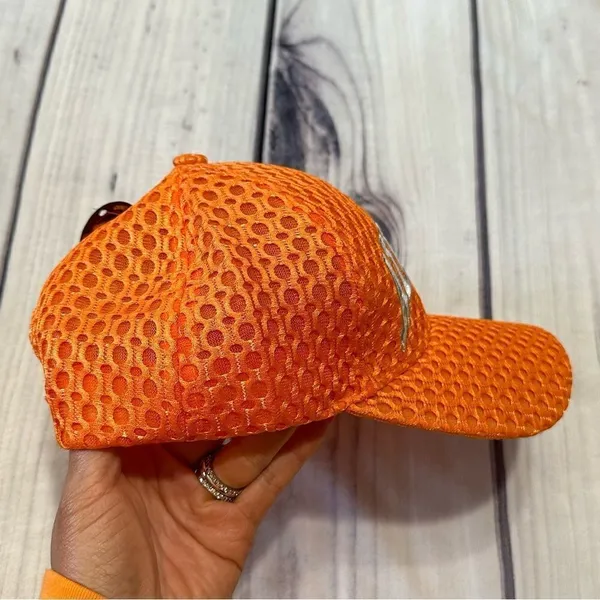 Auburn Tigers Hunter Orange Mesh Ball Cap Adjustable Strap‎ War Eagle NWOT - Image 8