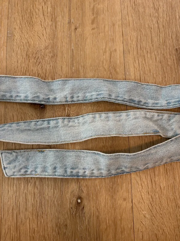 Light Blue Denim Belt - Image 2