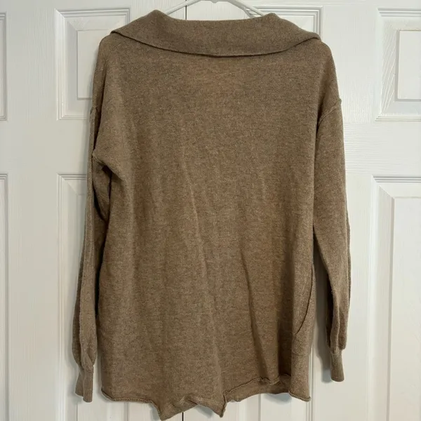 Free People Luxe Picnic Sweater Romper Medium - Image 3