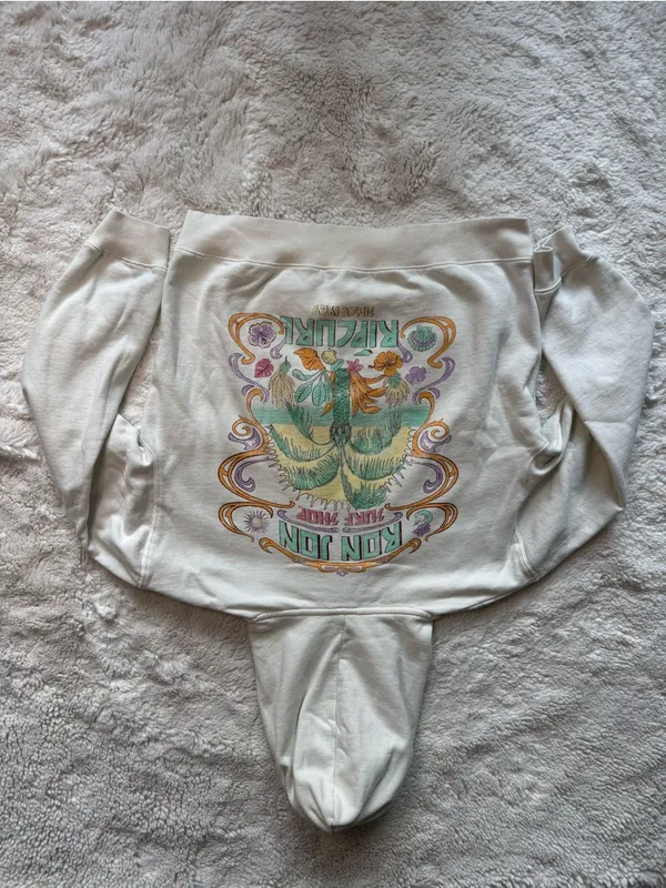 Ron Jon Surf Shop x Rip Curl Graphic Zip-Up Hoodie | Size M - Image 2