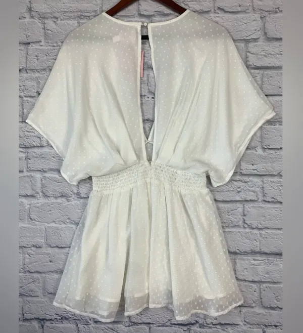 Showpo White Mini Dress - Image 3
