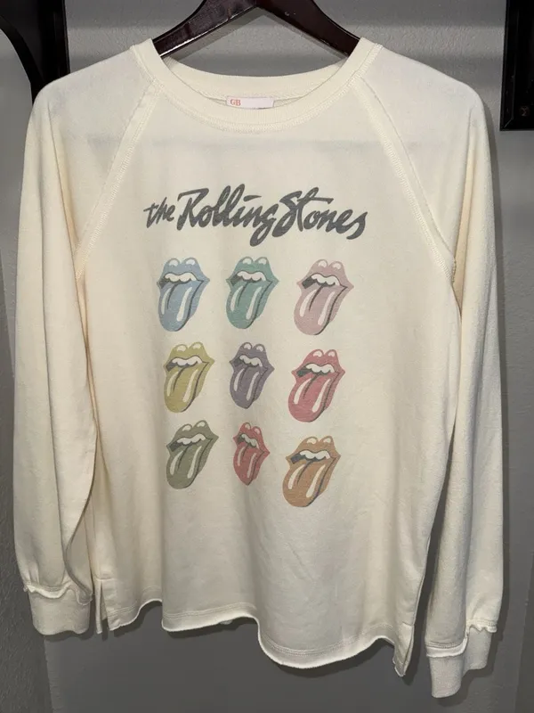 GB Rolling Stones Oversized Sweatshirt-XS - Image 6