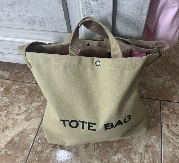 Tote bag Tan - Image 4
