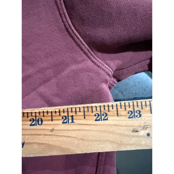 Lululemon Perfectly Oversized Crewneck Sweatshirt Red Terracotta Pullover Mens S - Image 5