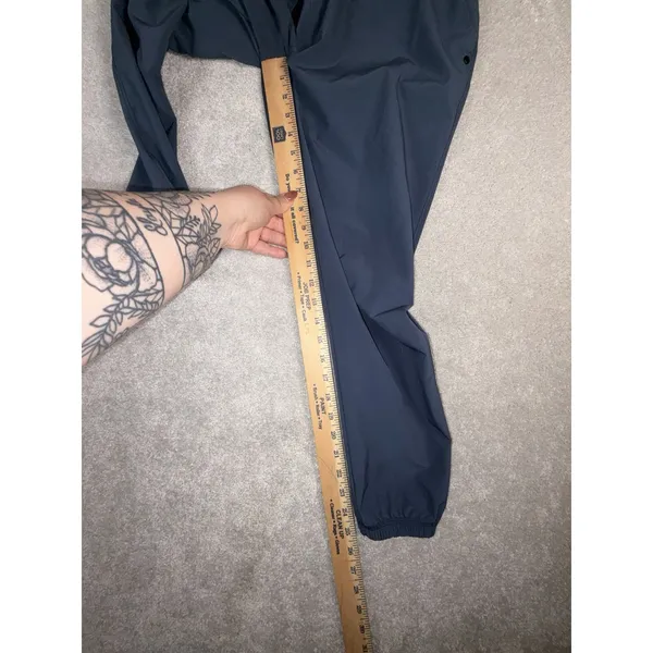 Backcountry On the Go 2.0‎ Pants Joggers Womens small Short Navy Blue Stretch - Image 11