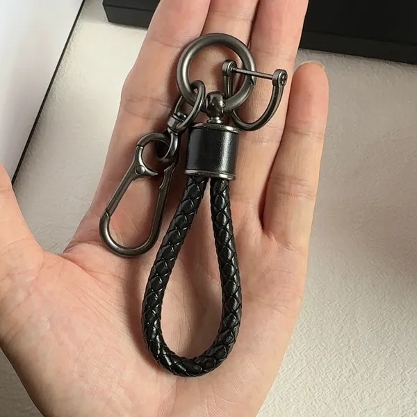Car Keychain Carabiner Keychain for Men Women Braided Rope Bag Charm Key Rings - Image 4