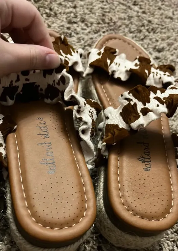 Altar'd State Cow Print shoes - Image 4