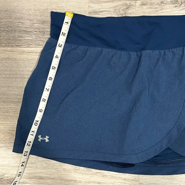 Under Armour ‎ Heatgear Blue Golf Tennis Skort Athletic Shorts Pockets Size L - Image 7