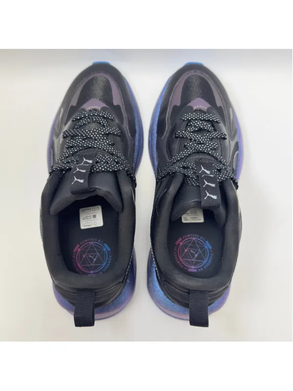 Puma RS-Curve Lightsense Women's Running Sneakers Size 8 Black and Purple - Image 4