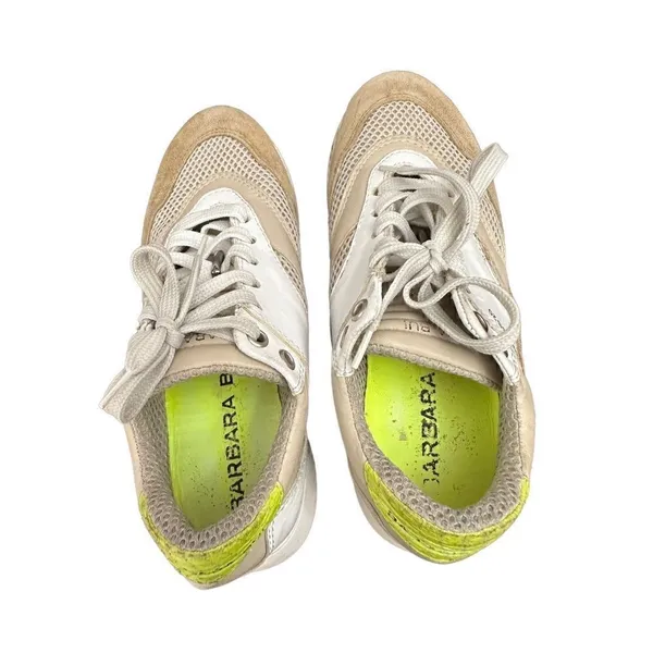 Barbara Bui Suede Colorblock
Pattern Sneakers - Image 5