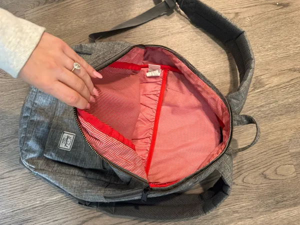 Gray Herschel Supply Company Backpack - Image 3