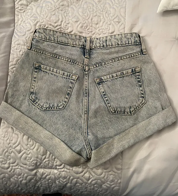 Wild Fable Mom High Rise Jean Shorts - Image 2