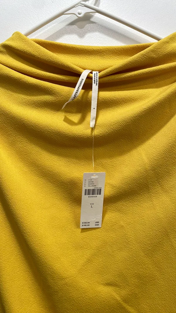 Anthropologie Maya The Ruched Cowl Neck Dress - Image 3