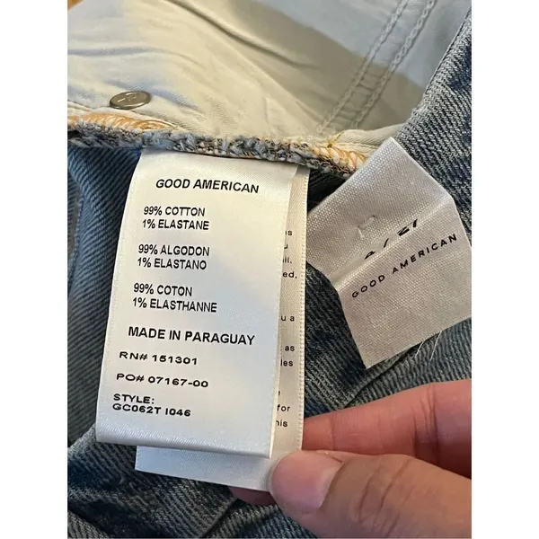 Good American Good Classic Jeans Size 4‎ - Image 8
