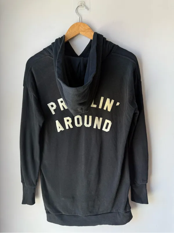 Wildfox "Prowlin' Around" Black Hoodie - Image 2