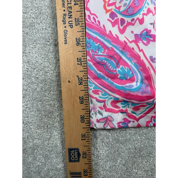 Ontwelfth Paisley‎ Printed Wide Leg Pants Pink Small - Image 5
