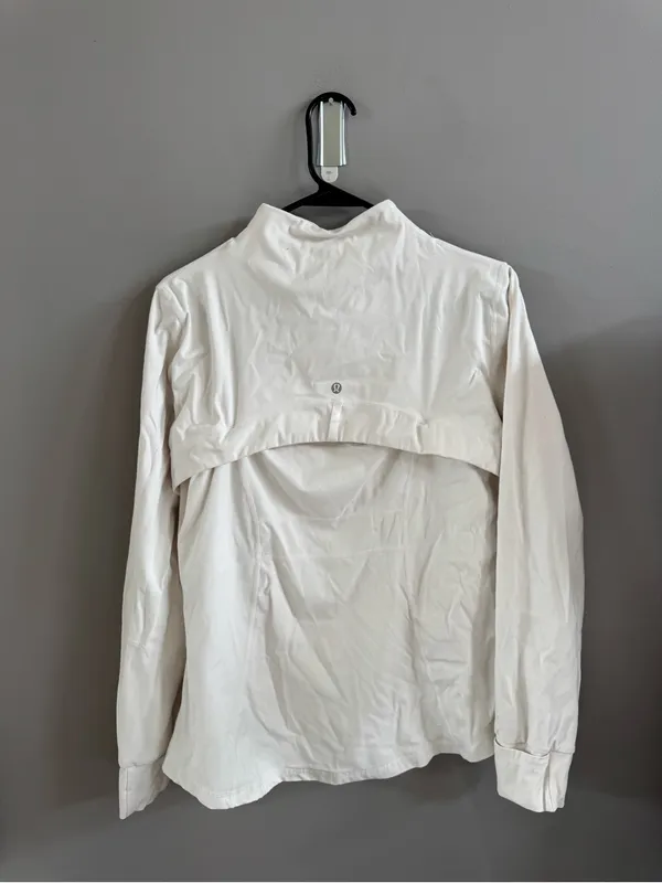 Lululemon White Full Zip Define Jacket - Image 6