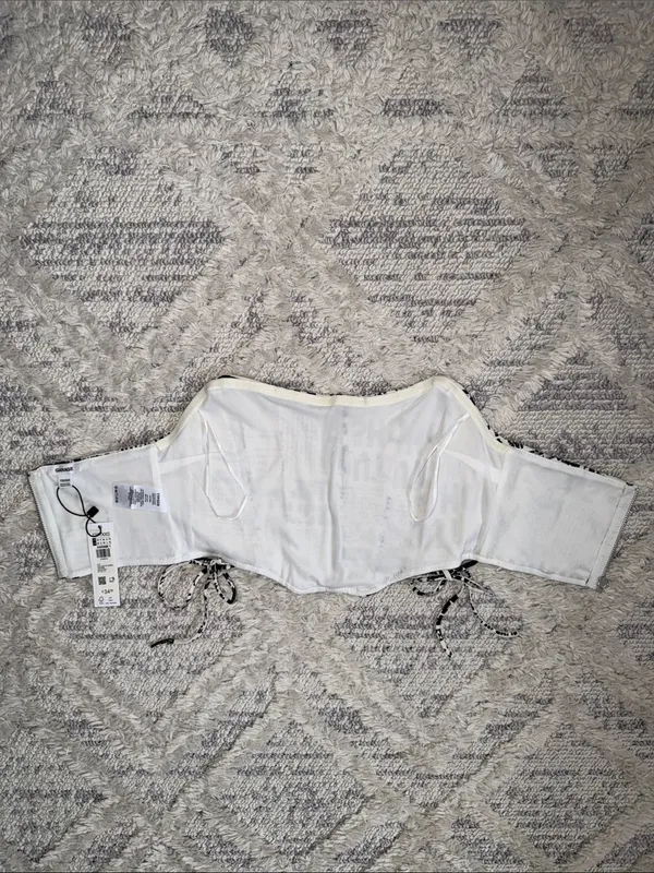 Garage Newspaper Livia Lace-Up Corset - Image 5