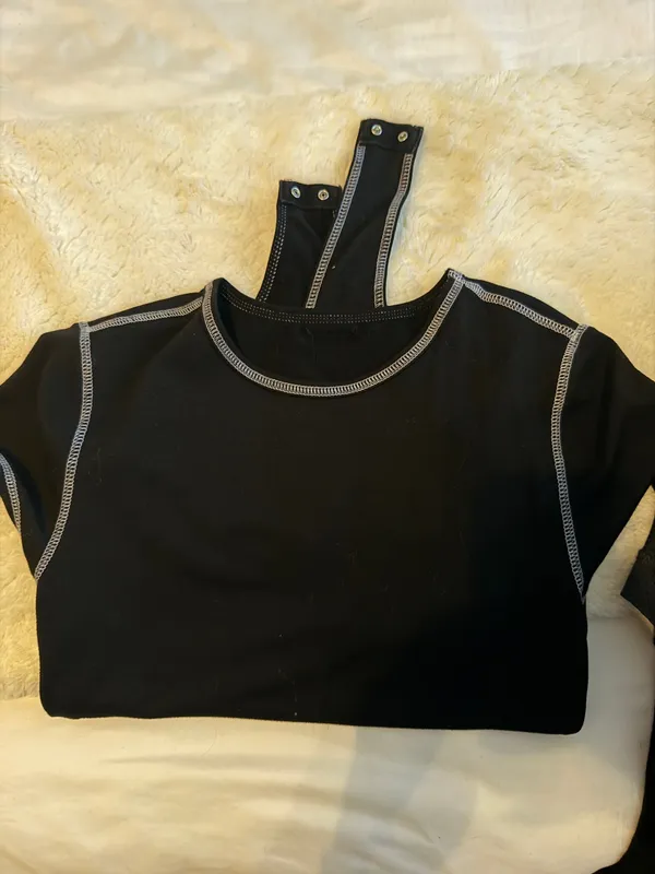 Black Bodysuit Forever 21 - Image 2
