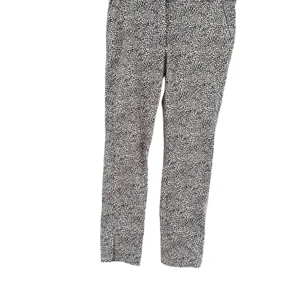 Mango Black and Brown Patterned Straight Leg Pants - Image 10