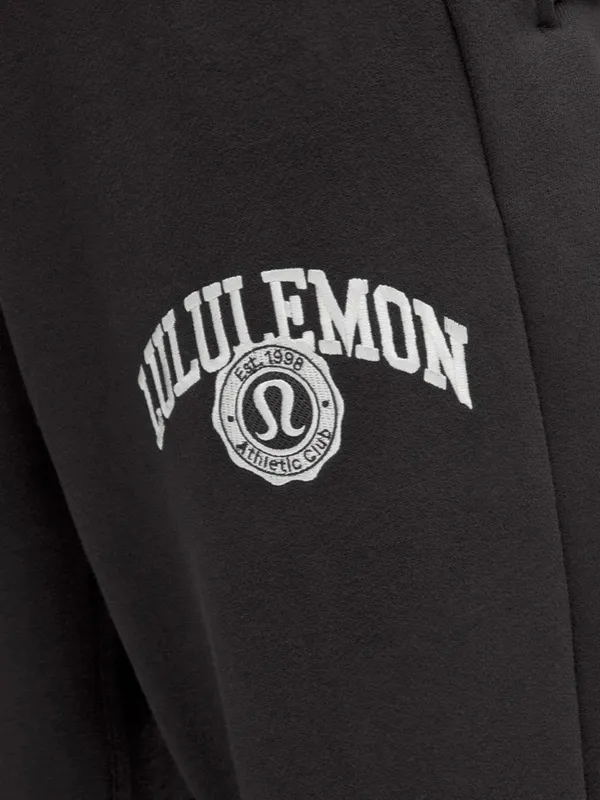Lululemon NWT Scuba Mid Rise Oversized Graphic Joggers Black Size S - Image 4