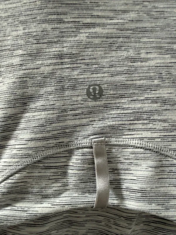 🍋 LULULEMON Women’s Grey Space-Dye Full-Zip Jacket Size 4 W4ACYS - Image 3