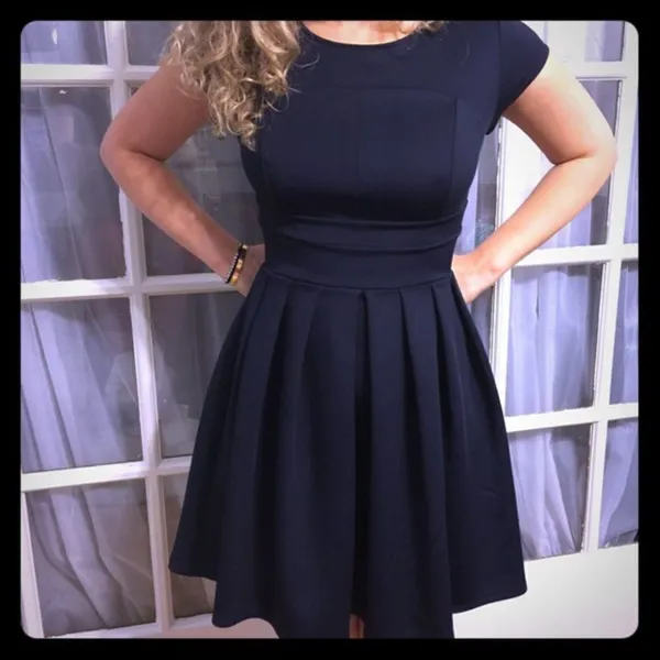 ✨Moon Collection Navy Cocktail Dress✨ - Image 2