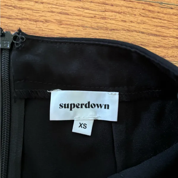Superdown Black Skirt - Image 2