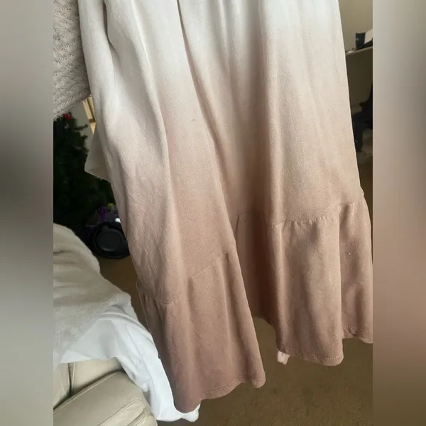 Wild Fable Ombré mockneck tiered sweatshirt dress - Image 2