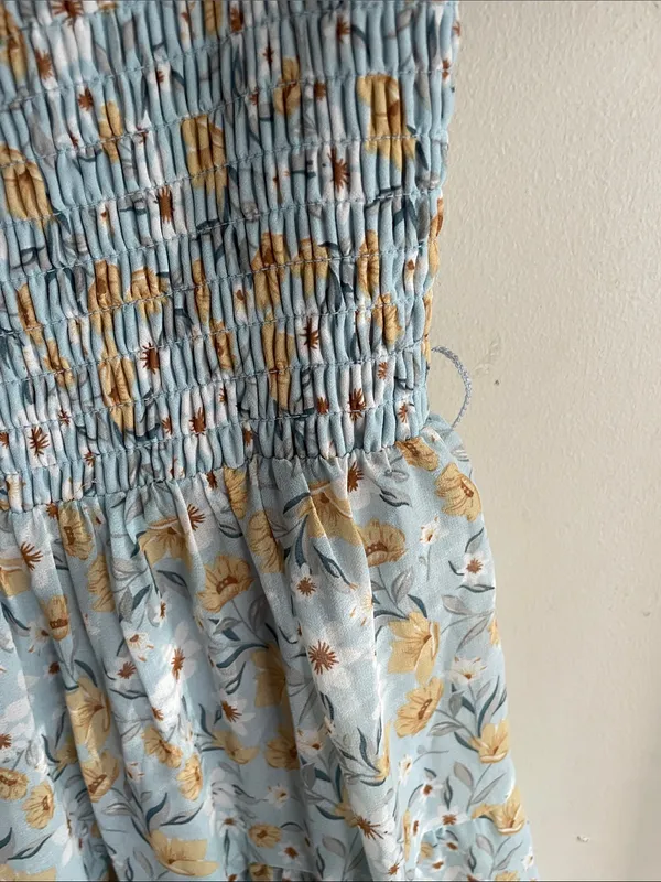 Baltic Born Azlyn Smocked Floral Short Dress - Image 11