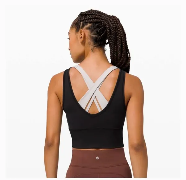 Lululemon Power Pivot Ribbed Tank - Black - Image 3