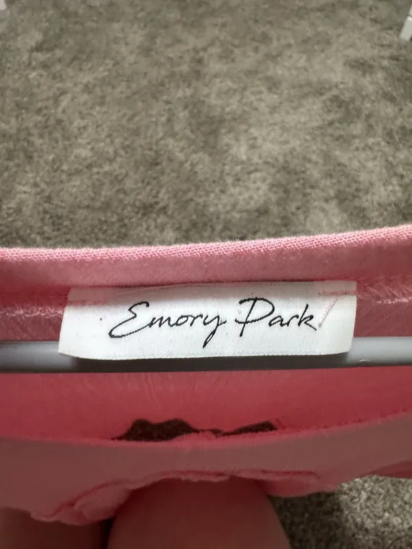 Emory Park Pink Top Size M - Image 3