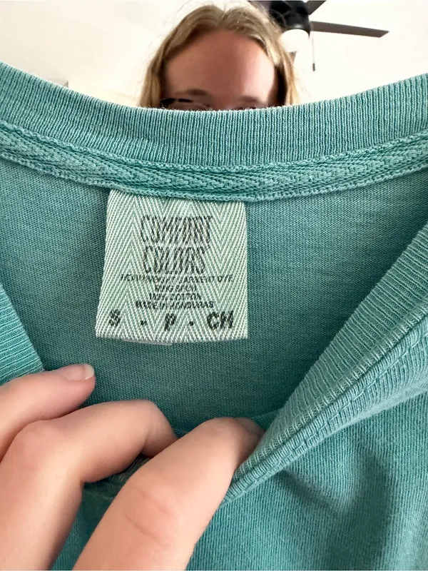 Ron Jon Long-Sleeve Tee in Teal Disney Springs - Image 3