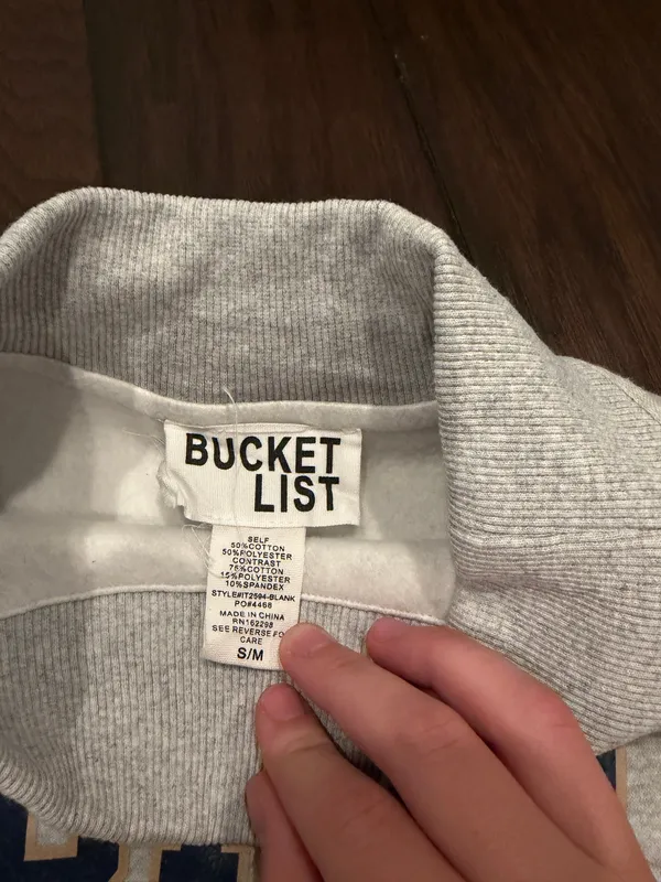 Georgia Southern Mockneck White Size M - Image 2