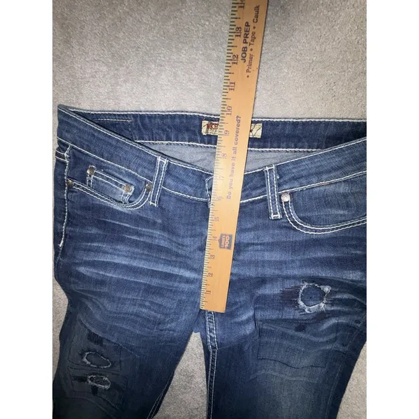 Buckle BKE Stella Low Rise Dark Wash 28x33.5‎ - Image 9