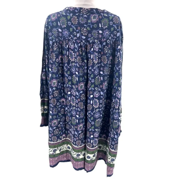 Natural Life Dara V-Neck Tunic Dress Sz‎ XL - Image 2