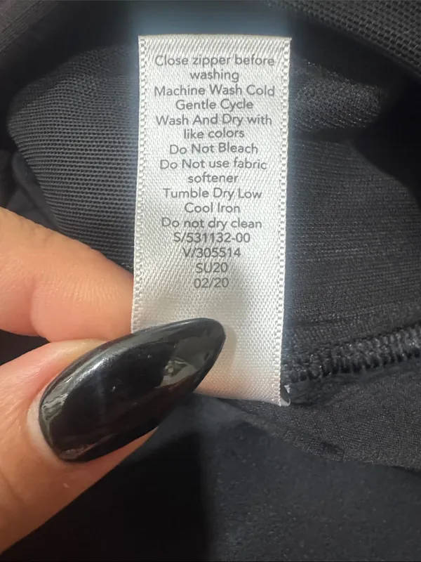 Athleta Black Crest Skort with Subtle Logo Label - Image 8