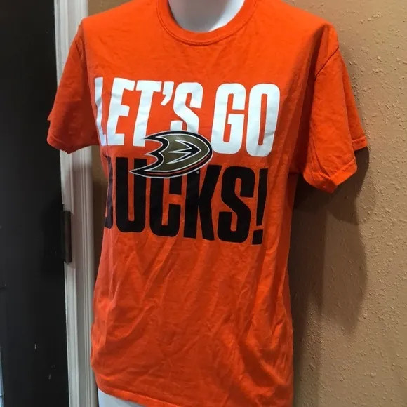 Gildan Let’s go anaheim ducks hockey t-shirt - Image 2