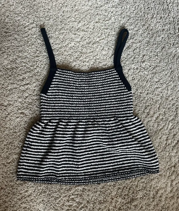 Zara Striped Knit Top - Image 2