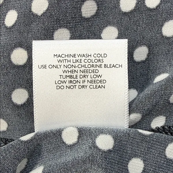 Modcloth Black Polka Dot It's a Go Tie Shoulder V Neck Ruffle Hem Midi Dress - Image 11