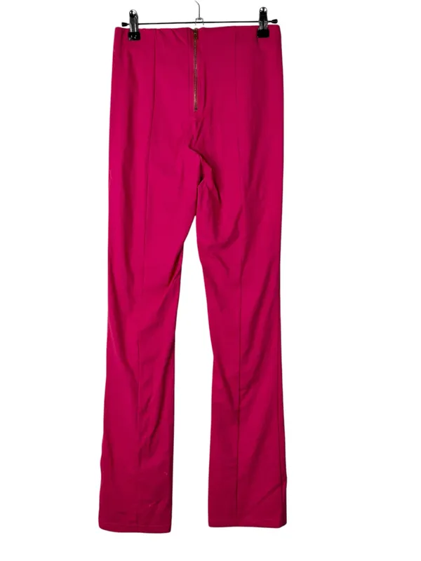 Boutique Do + Be Hot Pink Straight Leg High Rise Pants S - Image 2