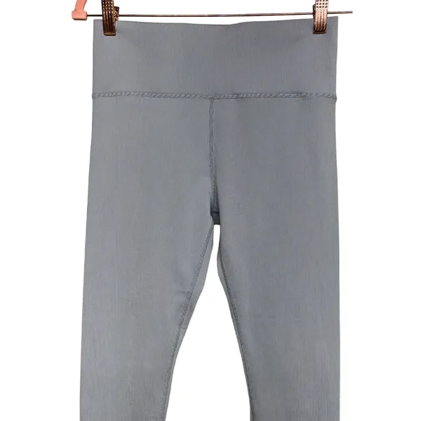 Vuori Clean Elevation Legging Ribbed Gray Women’s‎ Size Large - Image 3